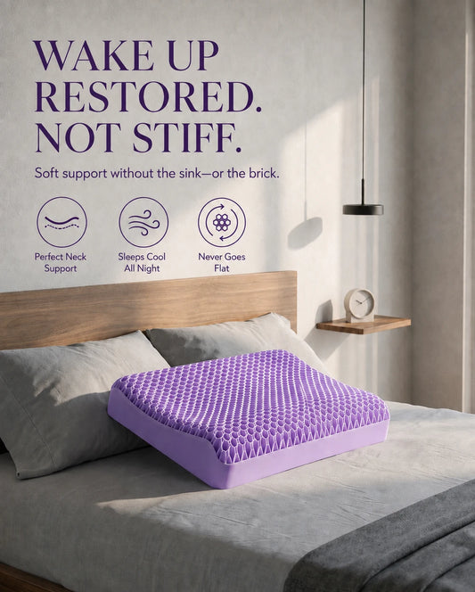 The CozyGlow Relief Pillow